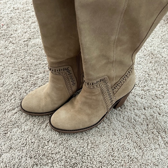 Vince Camuto Suede Knee-High Boots - Picture 5 of 11